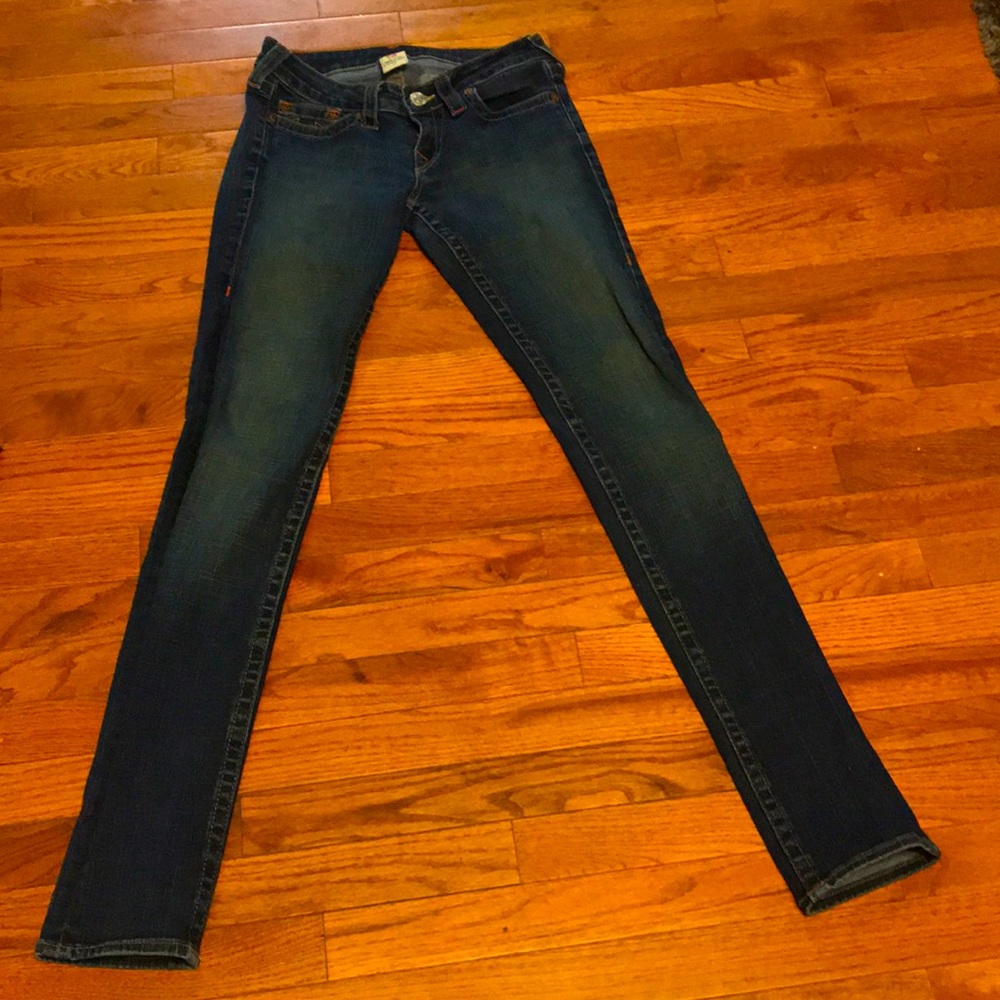 True Religion 5 pocket Johnny Jeans 27